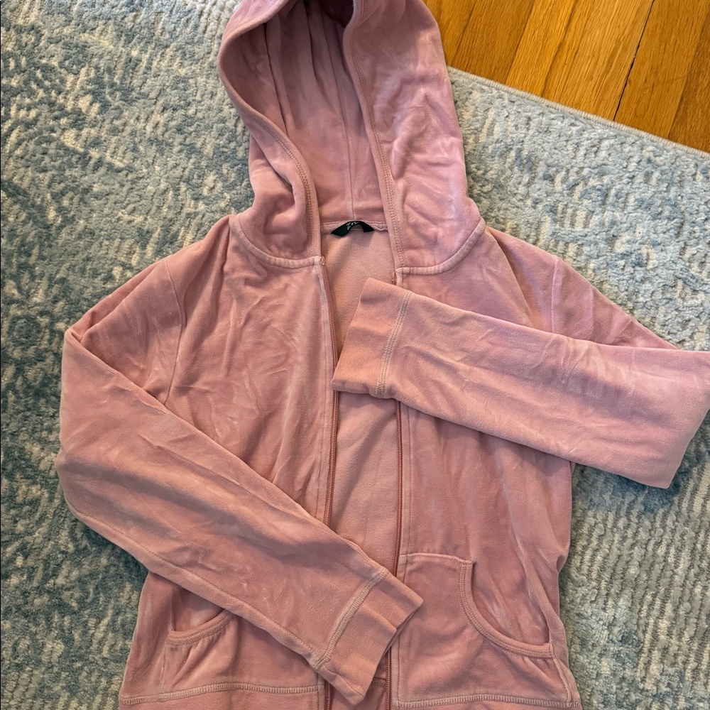 🩷zn velour jacket